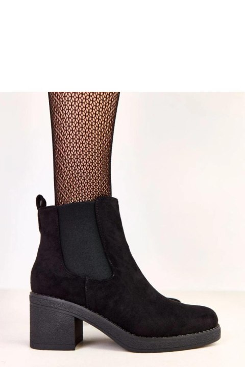 Botki Model Florina E8625 Black - Solea Botki Model Florina E8625 Black - Solea