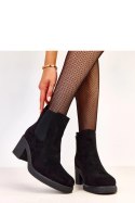 Botki Model Florina E8625 Black - Solea