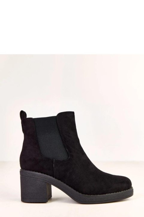 Botki Model Florina E8625 Black - Solea Botki Model Florina E8625 Black - Solea