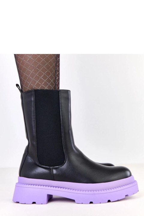 Botki Model Fortley D89516-5 Black - Solea