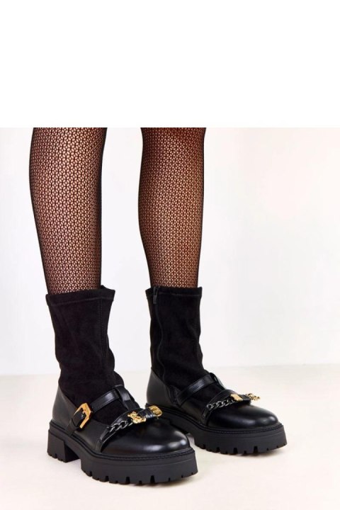 Botki Model Hariet D9220 Black - Solea Botki Model Hariet D9220 Black - Solea