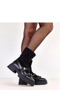 Botki Model Hariet D9220 Black - Solea