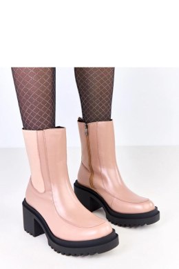 Botki Model Jarley D8901 Beige - Solea