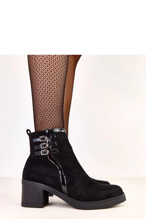 Botki Model Karena A8222 Black - Solea