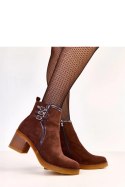 Botki Model Karena A8222 Brown - Solea