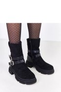 Botki Model Lulisa ZS921-1 Black - Solea Botki Model Lulisa ZS921-1 Black - Solea