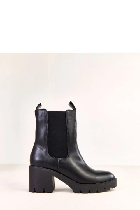 Botki Model Meloris E8627 Black - Solea Botki Model Meloris E8627 Black - Solea