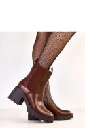 Botki Model Meloris E8627 Brown - Solea
