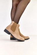 Botki Model Salomi YES817 Brown - Solea Botki Model Salomi YES817 Brown - Solea