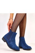 Botki Model Salomi YESY817 Navy - Solea Botki Model Salomi YESY817 Navy - Solea