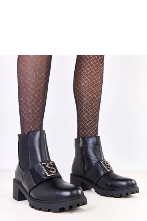 Botki Model Seul D8792 Black - Solea Botki Model Seul D8792 Black - Solea