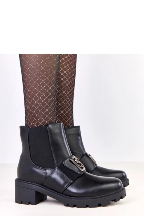 Botki Model Seul D8792 Black - Solea Botki Model Seul D8792 Black - Solea