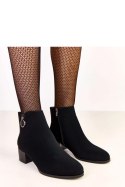 Botki Model Sevira D9218 Black - Solea Botki Model Sevira D9218 Black - Solea