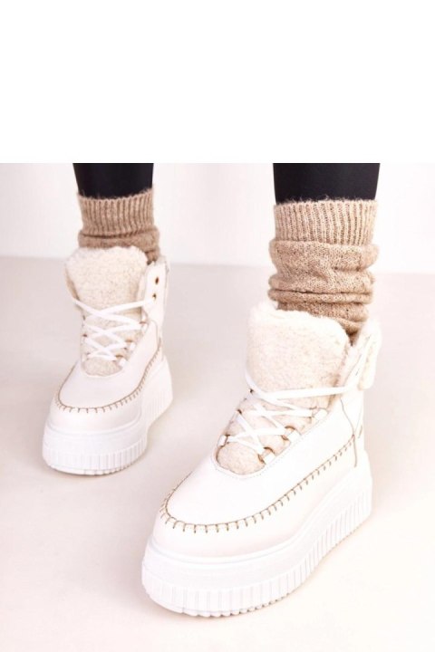 Botki Sportowe Model Lorraine ZH15 White - Solea Botki Sportowe Model Lorraine ZH15 White - Solea