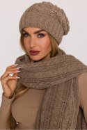 Czapka Model MOE897 Beige - Moe