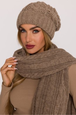 Czapka Model MOE897 Beige - Moe