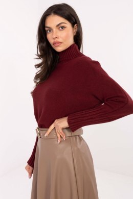 Golf Damski Model IT-SW-8003.18P Bordo - Rue Paris