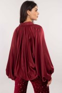 Koszula Damska model DHJ-KS-15257.53P Bordo - Italy Moda