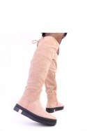 Kozaki Model Barissa DH240102 Beige - Solea