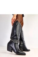 Kozaki Model Horsey E8629 Black - Solea