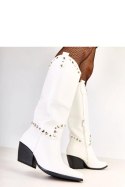 Kozaki Model Horsey E8629 White - Solea