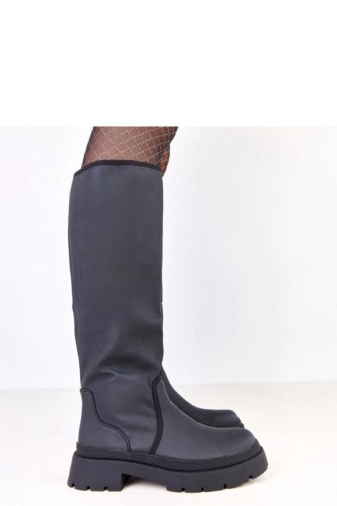Kozaki Model Kortney AX2126-1 Black - Solea Kozaki Model Kortney AX2126-1 Black - Solea