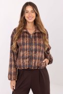 Kurtka Damska Model IT-KR-5773.23 Camel - Rue Paris