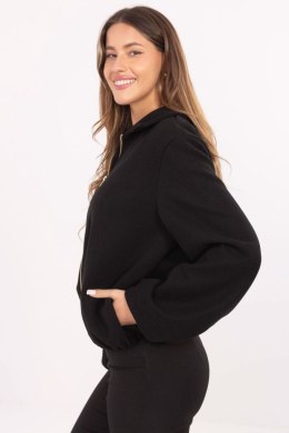 Kurtka Damska Model IT-KR-FL9725.08P Black - Rue Paris