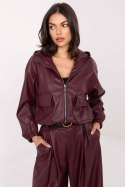 Kurtka Damska Model IT-KR-FL9729.15P Bordo - Rue Paris Kurtka Damska Model IT-KR-FL9729.15P Bordo - Rue Paris
