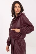 Kurtka Damska Model IT-KR-FL9729.15P Bordo - Rue Paris Kurtka Damska Model IT-KR-FL9729.15P Bordo - Rue Paris