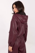Kurtka Damska Model IT-KR-FL9729.15P Bordo - Rue Paris Kurtka Damska Model IT-KR-FL9729.15P Bordo - Rue Paris