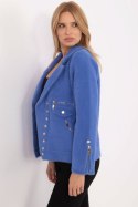 Kurtka Damska Model MBM-KR-250.77 Light Blue - MBM Kurtka Damska Model MBM-KR-250.77 Light Blue - MBM