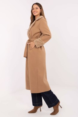 Płaszcz Damski Model IT-PL-4602.01P Camel - Rue Paris