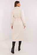 Płaszcz Damski Model IT-PL-4602.01P Ecru - Rue Paris