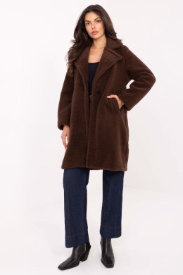 Płaszcz Damski Model IT-PL-88121.01P Brown - Factory Price