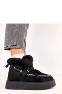 Śniegowce Model Maurisa C2068-1 Black - Solea
