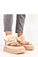 Śniegowce Model Maurisa C2068-3 Beige - Solea