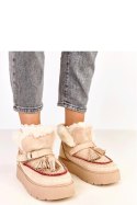 Śniegowce Model Maurisa C2068-3 Beige - Solea