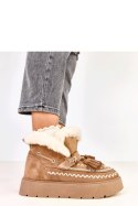 Śniegowce Model Maurisa C2068-5 Light Brown - Solea