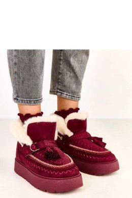 Śniegowce Model Maurisa C2068-6 Bordo - Solea
