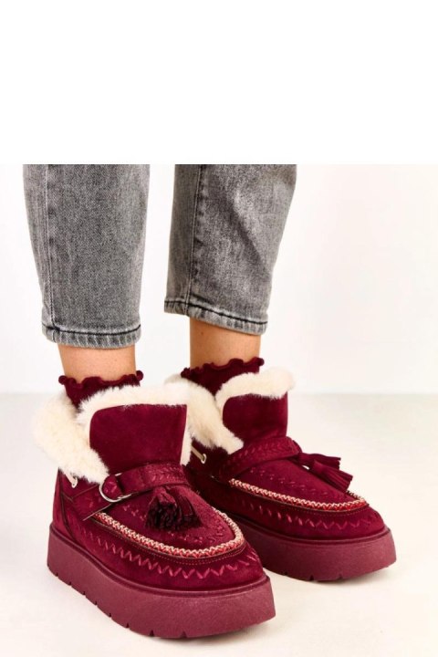 Śniegowce Model Maurisa C2068-6 Bordo - Solea Śniegowce Model Maurisa C2068-6 Bordo - Solea