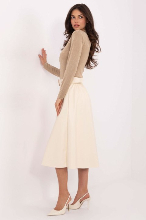 Spódnica Model DHJ-SD-A1997.76 Light Beige - Italy Moda Spódnica Model DHJ-SD-A1997.76 Light Beige - Italy Moda