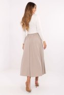 Spódnica Model IT-SD-81036.32 Beige - Rue Paris Spódnica Model IT-SD-81036.32 Beige - Rue Paris