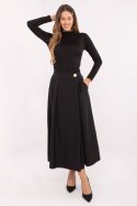 Spódnica Model IT-SD-81036.32 Black - Rue Paris Spódnica Model IT-SD-81036.32 Black - Rue Paris