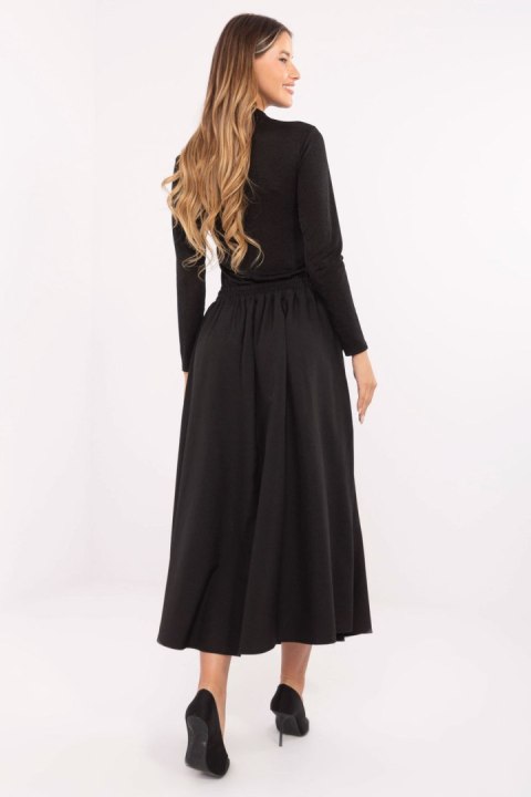 Spódnica Model IT-SD-81036.32 Black - Rue Paris Spódnica Model IT-SD-81036.32 Black - Rue Paris