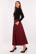 Spódnica Model IT-SD-81036.32 Bordo - Rue Paris