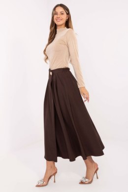 Spódnica Model IT-SD-81036.32 Dark Brown - Rue Paris