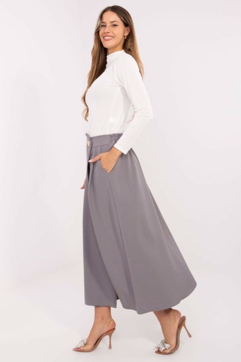 Spódnica Model IT-SD-81036.32 Grey - Rue Paris Spódnica Model IT-SD-81036.32 Grey - Rue Paris