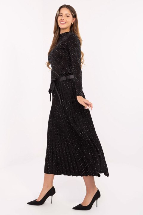 Spódnica Model MI-SD-121402.59 Black - Rue Paris Spódnica Model MI-SD-121402.59 Black - Rue Paris