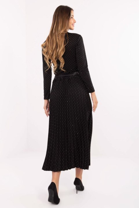 Spódnica Model MI-SD-121402.59 Black - Rue Paris Spódnica Model MI-SD-121402.59 Black - Rue Paris